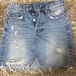 Jean Skirt